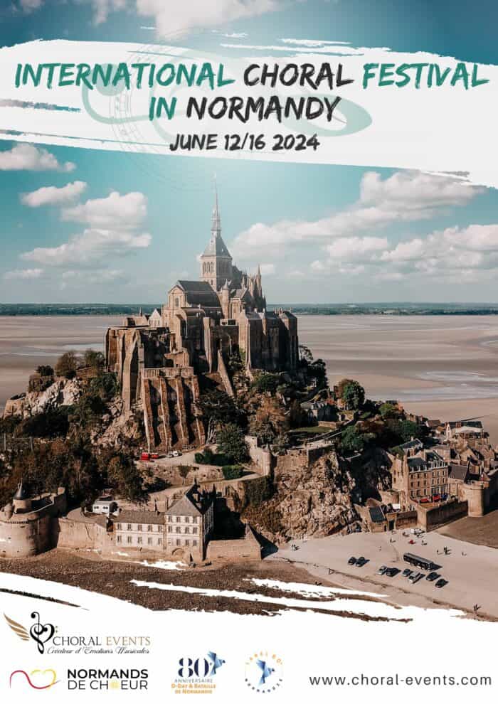 Affiche festival Normandie 2024 Affiche festival Normandie 2024